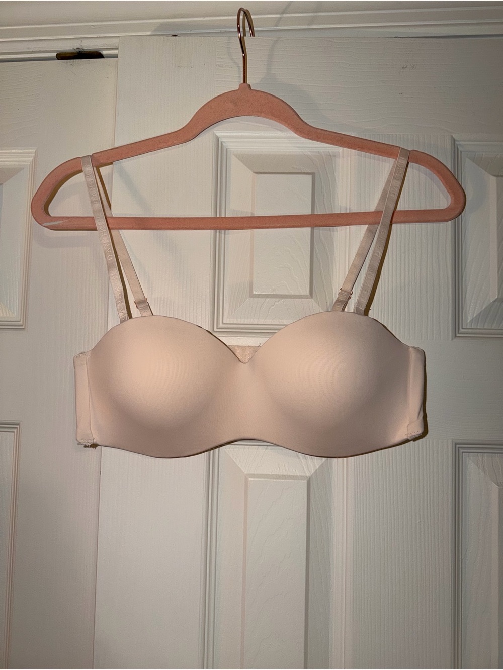 Danskin Convertible Strapless Bra in Blush Nude